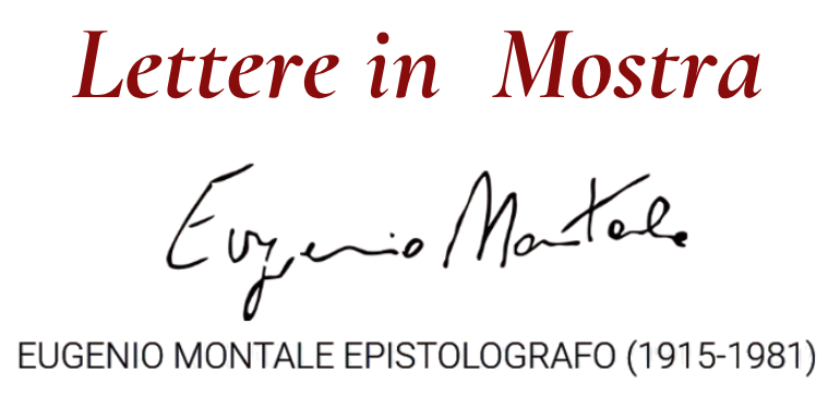 Logo Mostra - Lettere